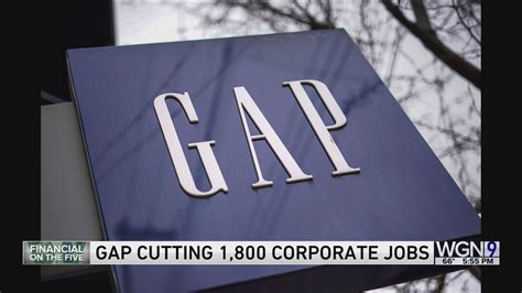Gap cuts 1,800 corporate jobs amid sales slump